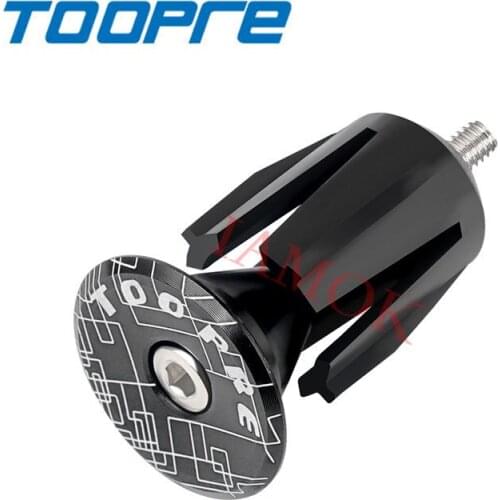 TOOPRE Bicycle Expansion Locking Plug Aluminium Alloy Iamok Ultra Light Colour 20.8g Grip Cap Bike Parts