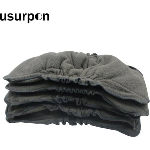 [usurpon] 1 pc Bamboo charcoal insert with leg gusset and baby diaper insert absorbent bamboo insert cloth diaper insert pad