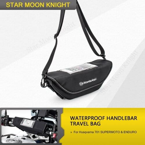 Handlebar Waterproof Bag Travel Bag For Husqvarna 701 SUPERMOTO & ENDURO