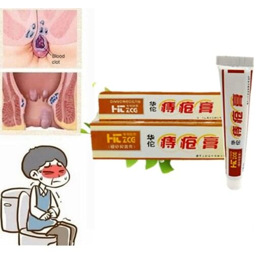 100% Chinese Patch Health Care Traditional Plant Herbal Powerful Hemorrhoids Ointment Relieve Anal Pain