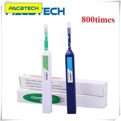 20pcs One-Click Cleaner Optical Fiber Cleaner Pen Cleans 2.5mm SC FC ST and 1.25mm LC MU Connector Over 800 Times