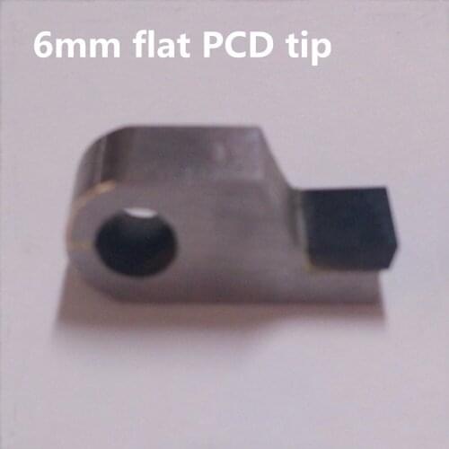 Diamond Posalux cutting Tools 6mm width PCD tip Jewelers Goldsmiths Tool For Faceting Machine Flat 180 degree PCD cutting tool