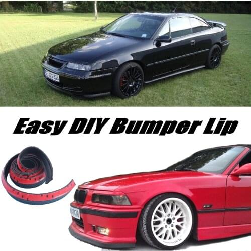 Bumper Lip Deflector Lips For Opel Calibra Front Spoiler Skirt For Car Tuning View / Body Kit Strip