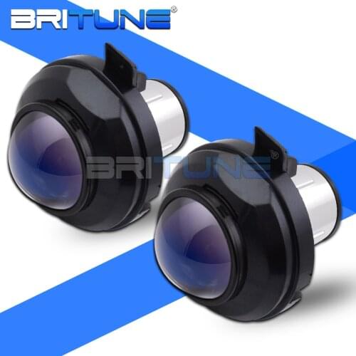 HID Bi-xenon Fog Lights Lenses Accessory For Chevrolet Cruze/Orlando/Trax/Opel Antara Cars DIY Tuning Style Use H11 Xenon Bulbs
