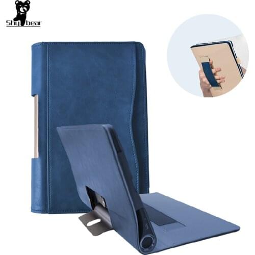 Folio Case for Lenovo Yoga Tab 5 X705 business PU leather cover for 2019 Yoga Tab5 YT-X705F protective skin with wallet card