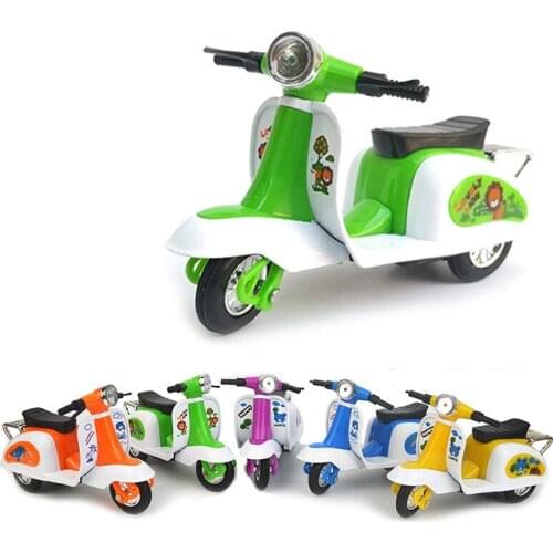 1:18 Kids Alloy Motorcycle Model Toy Motor Bicycle Simulation Collection Diecast Racing Children Birthday Decor Gifts TY0522
