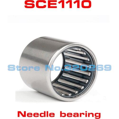 2pcs SCE1110 Needle Roller Bearing 17.46x22.23x15.88 Inch Shaft