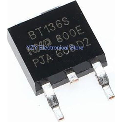 10PCS/LOT BT136S-800E SOT-252 BT136S 800E SMD Brand New Original Integrated Circuits Fast Shipping