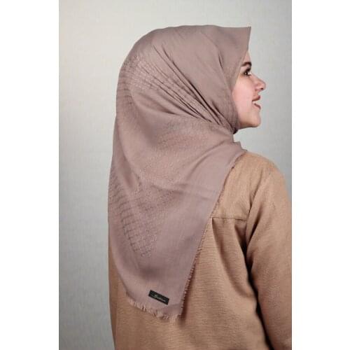 İPEKTEN SOLID COLOR FİLELİ COTTON SCARF-DESEN-01-RENK-14