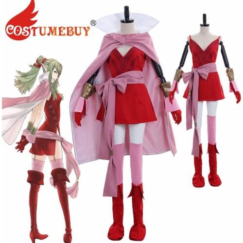 CostumeBuy Game Fire Emblem costume Awakening Tiki Cosplay Costume Adult Girls Fancy Halloween Carnival Suit L920