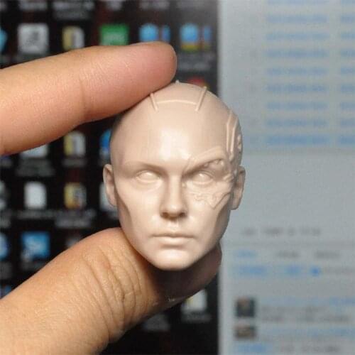 1/6 Scale Karen Sheila Gillan Unpainted Head Models for 12''Figure Body