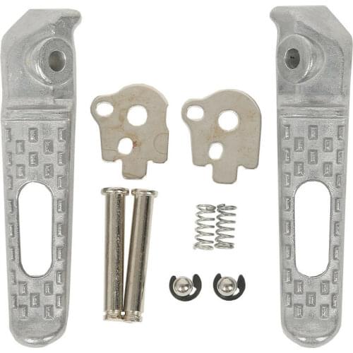 Black Rear Footrests Foot pegs For Honda CBR600RR 2003-2018 CBR1000RR 2004-2016 05 06 Aluminum Motorcycle