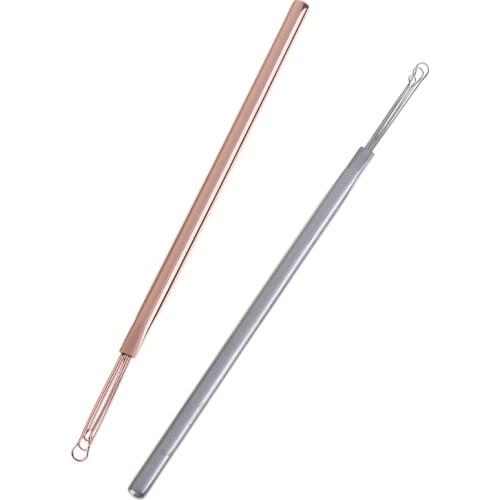 Stainless Steel Ear Pick Cleaner Digging Earpick Cleaner Ear Spoon Ear Health Care Cleaning Portable Dig Ear Curette Tools