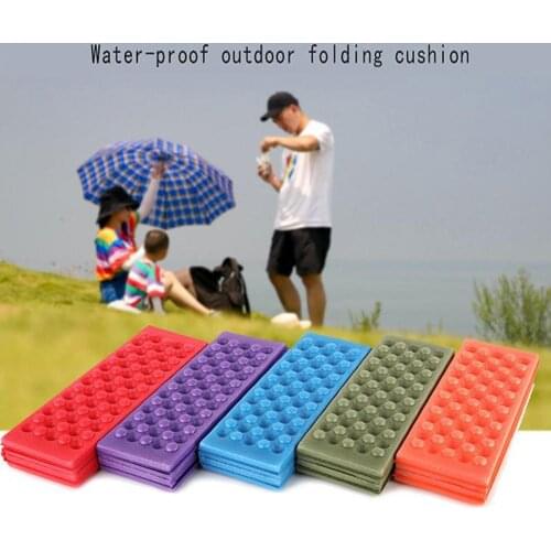 Portable Foldable Waterproof XPE Foam Cushion Camping Hiking Picnic Seat Mat Outdoor Folding Moistureproof Cushion Mattress Pad