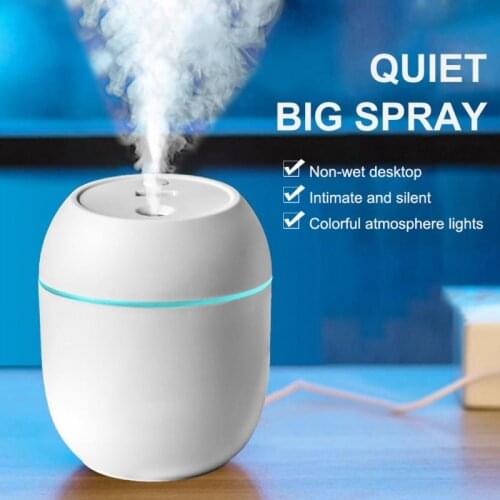USB Portable Air Humidifier Essential Oil Diffuser Air Freash With LED Night Lamp For Home Car Fogger Mist Maker Face Steamer