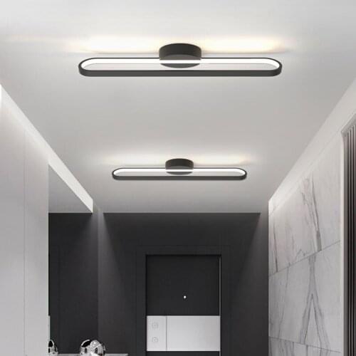 Nordic Aisle Corridor Ceiling Lamp Modern Led Strip Wall Lights Porch Bedroom Bedside Room Living Room Decoration Light Fixtures