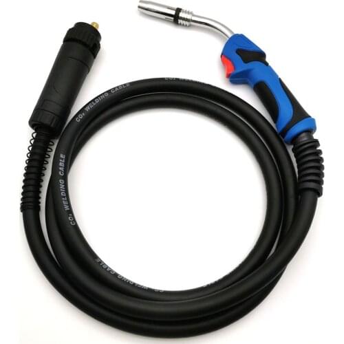BINZEL 250A 24KD MB24KD (5-METERS) 5m MIG WELDING TORCH / GUN (EURO CONNECTOR) Gas Cooled CO2 Mig Welding Torch Complete