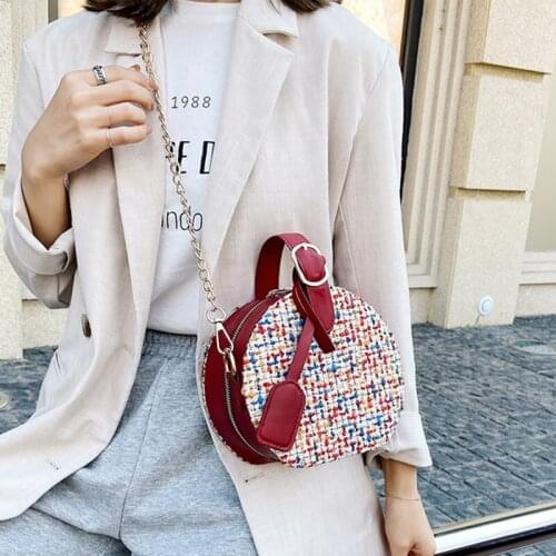 2020 Vintage Woolen Cloth Women Tote Bags Summer Bag Fashion Simple Crossbody Shoulder bag Female 2020 Portable Handbags bolsos