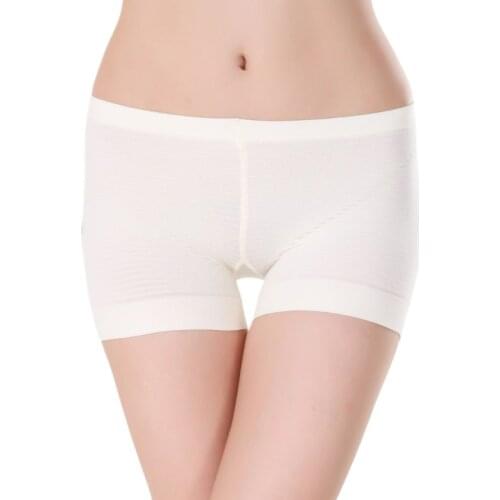 Women Sexy Mini Very Stretch Safety Pants Seamless Butt Lift Shapewear Underpants Solid Color High Waist Under Dress Slip Shorts