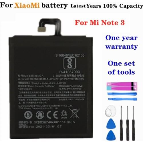 ZQTMAX Xiaomi Mi Note 3 Phone Batteries