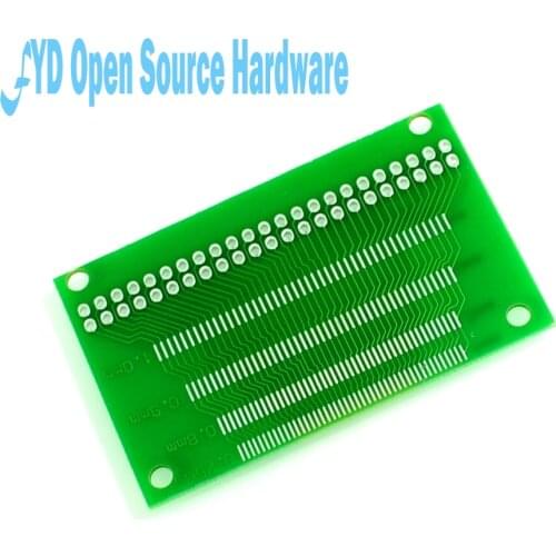 2pcs adapter plate test board universal board spacing0.4-1.0 multi function 46P
