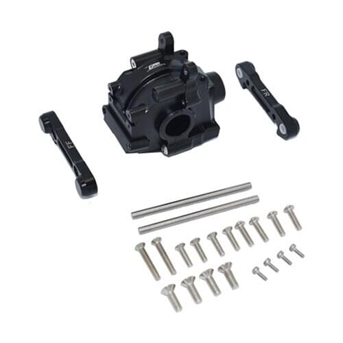For LOSI 1/10 LASERNUT TENACITY ULTRA Aluminum Front Gear Box + Front Lower Arm Arm Code Set