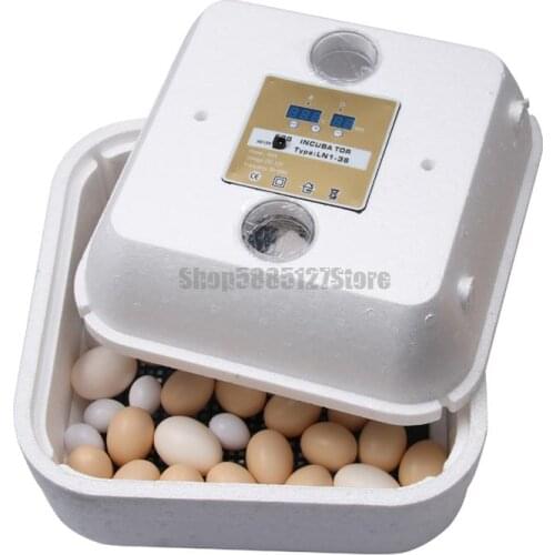Incubator 36 pieces 42 pieces 70 pieces foam incubator dual power supply chicken ducks goose pigeons