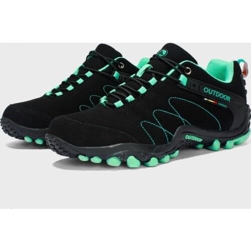 VEAMORS Men Outdoor Hiking Shoes Women Casual Jogging Sneakers Non-slip Durable Tourism Camping Climbing Shoes Unisex