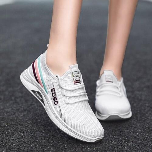 Summer Womens Vulcanized Shoes Breathable Ladies Casual Sneakers Lightweight Platform Trainers Tenis Feminino Zapatillas Mujer