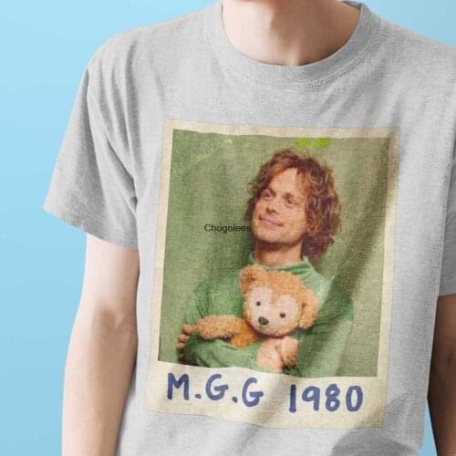 Matthew gray gubler spencer reid shirt initial name and born year tee vintage scratch old polaroid photo pop album cover
