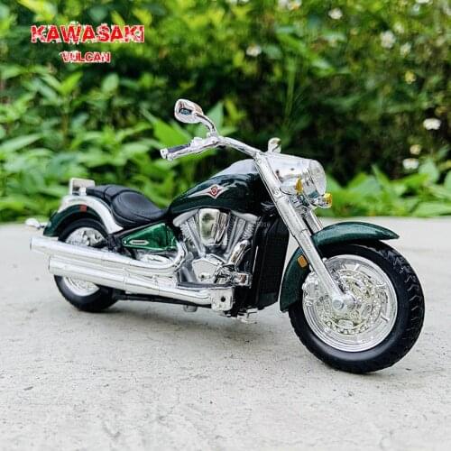 Maisto 1:18 Kawasaki Vulcan original authorized simulation alloy motorcycle model toy car