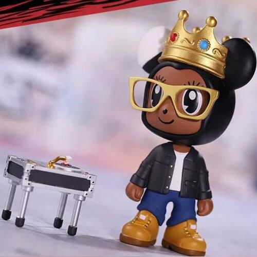 Gifts Genuine Mouse Little Rock Wave Series Blind Box Desktop Decoration Trendy Toys