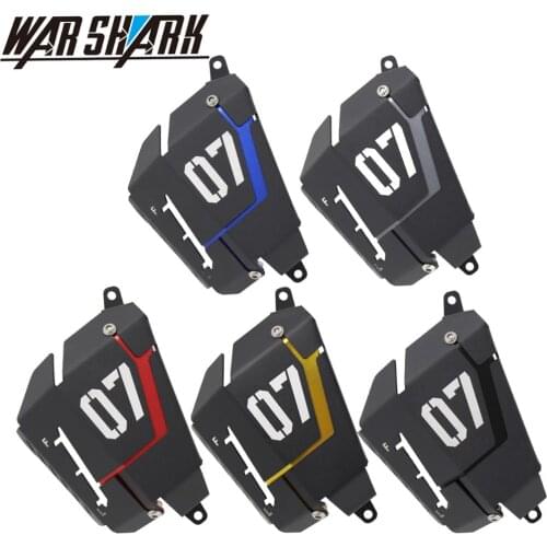 MT07 Motorcycles Engine Cooling Cap Radiator Grille Grill Protective Guard Cover For Yamaha MT-07 FZ-07 MT 07 FZ 07 2014-2019