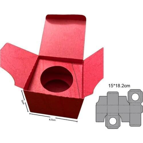 3D Candy Bag Box Frame metal cutting dies Embossing die cuts Scrapbooking dies craft paper knife mould blade punch stencils dies