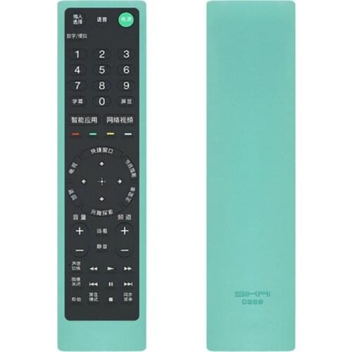 Silicone Cover Case Protective Skin for sony RMF-TX200C Smart TV Remote BX0E