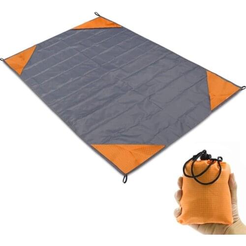 Camping Mat Waterproof Pocket Beach Blanket Portable Picnic Mat Mattress Outdoor Camping Picnic Travel Mat Sand Beach Mat
