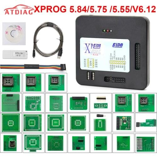 Xprog v6.12 5.55 5.75 5.84 V5.70 X-prog M Box 5.55 6.12 Xprog-M Box V5.55 ECU Programmer Better Than Xprog M V 5.50 new cartons