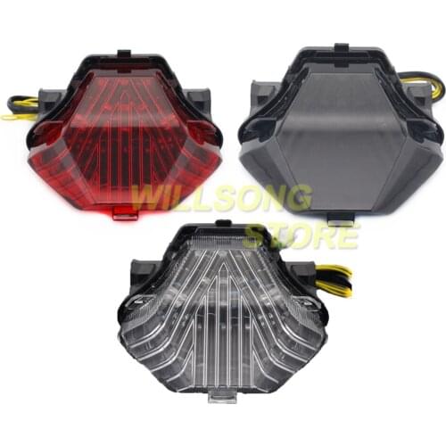 Rear LED Tail Brake Light Blinker Turn Signal Integrated Lamp For YAMAHA MT 03/07/25 FZ-07 YZF R25/R3 YZFR25 YZFR3 Motorcycle