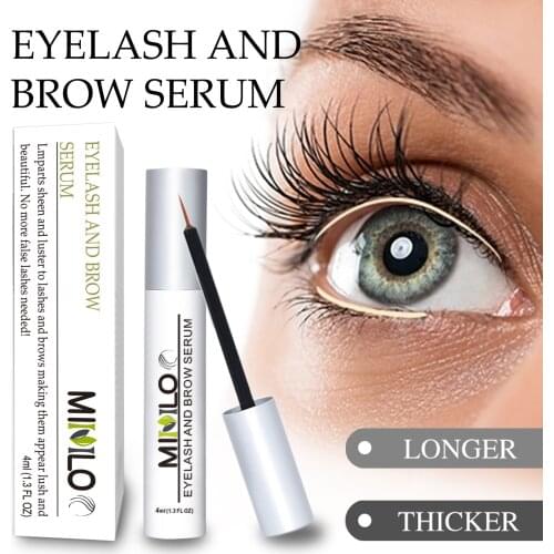 4ml Eyelash growth fluid for long and thick eyebrows nourishing eyelash growth fluid for waterproof, natural thick and slender