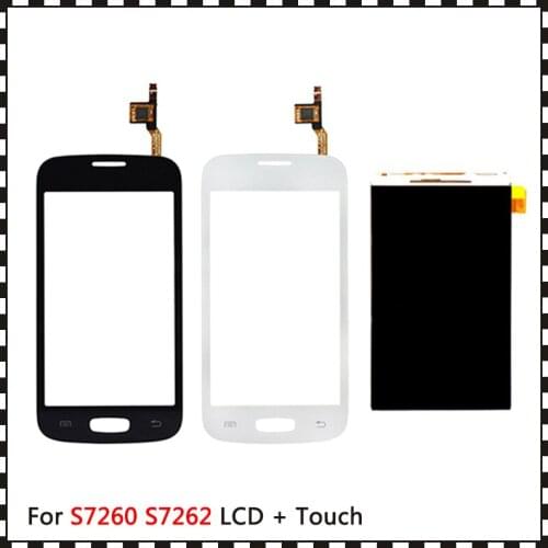 High Quality 4.0'' For Samsung Galaxy Star Pro S7260 S7262 Lcd Display With Touch Screen Digitizer Sensor Replacement