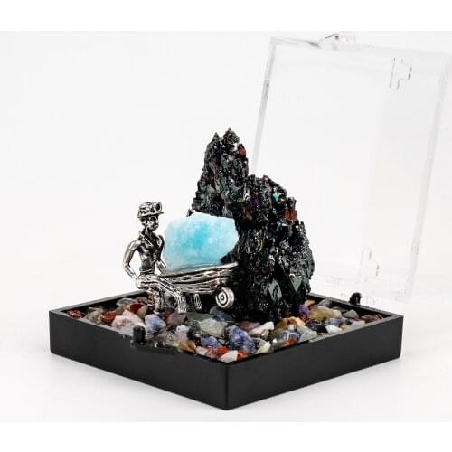 1pcs Natural Stones Specimen Raw Mineral Home Decoration Coal Crystal