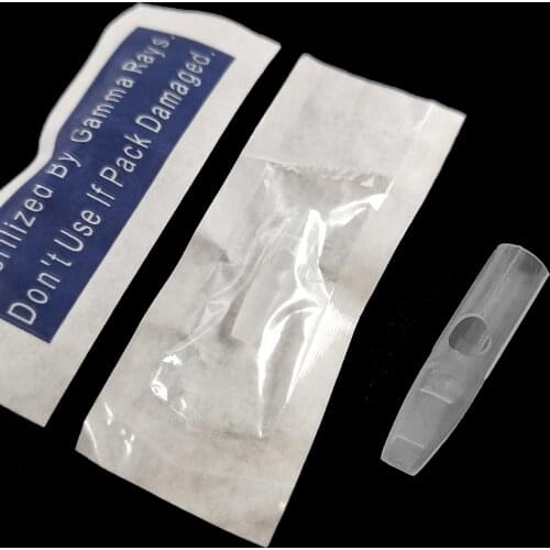 50pcs Flat Needle Tips 3F/4F/6F Needle Caps For Permanent Makeup 3D Eyebrow Dragon/Mosaic/Merlin Tattoo Machine