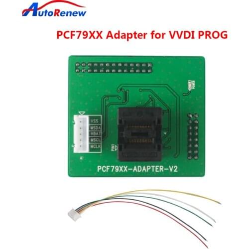 PCF79XX Adapter for Xhorse VVDI PROG Programmer To Read and write PCF79XX Support PCF7922/41/45/52/53/61 Transponder Chip