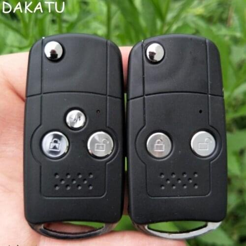 DAKATU 2/3 Button Modified Flip Folding Remote key shell for Toyota RAV4 Camry Reiz Vios Crown Keyless entry fob case
