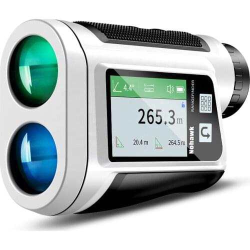 Range finder 1200m custom hunting telescope laser rangefinders with Slope touch screen digital Golf Rangefinder