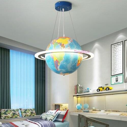 Childrens Room Bedroom Kindergarten led Hanging Lights Lesson Center Playground Modern led Pendant Lights Cartoon Pendant Lamps
