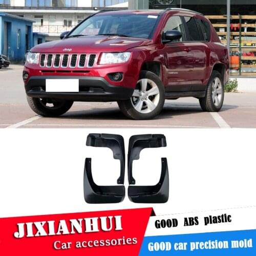 For Je ep Compass 2011-2016 Mudflaps Splash Guards Front With color and rear Mud Flap Mudguards Fender Modified special