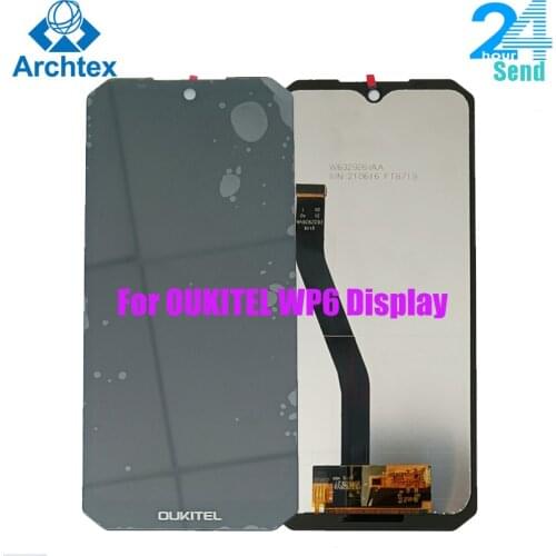 For OUKITEL WP6 LCD Display Touch Screen Digitizer Assembly LCD+Touch Digitizer 6.3 inch Smartphone Android 9.0 |+Tools