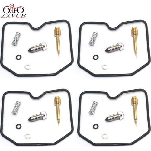 For Zephyr 400 1989-1996 Motorcycle engine carburetor repair kit floating needle gasket air screw