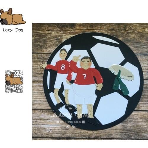 Two Men Metal Cutting Dies Scrapbooking Stencil DIY Decorative Craft Embossing Die Cuts Card Making New Dies For 2019